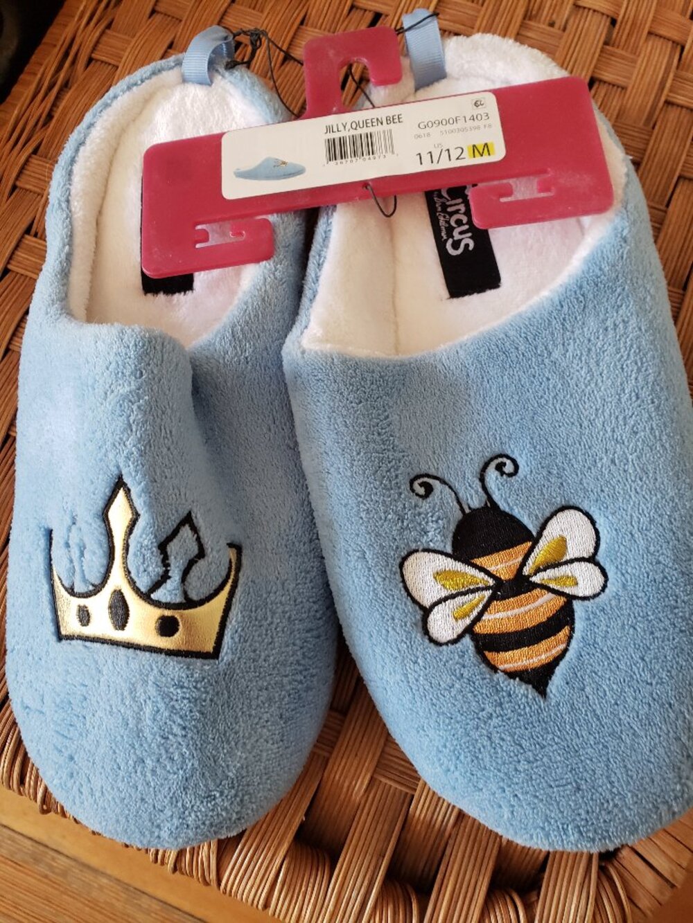 Queen Bee slippers